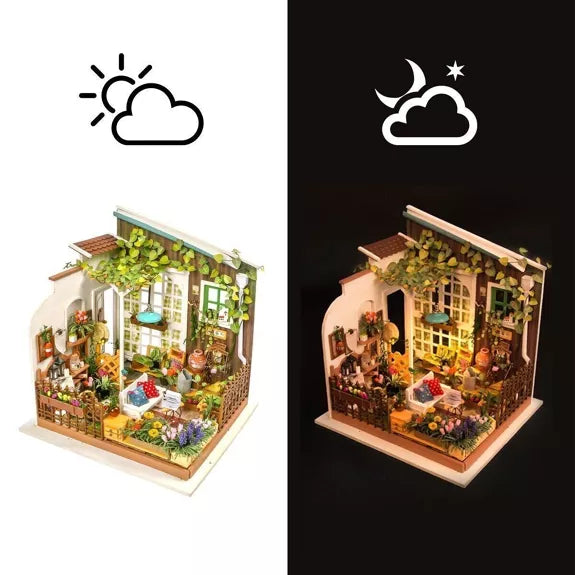 Maison DIY Maison fleurie de Miller, Robotime