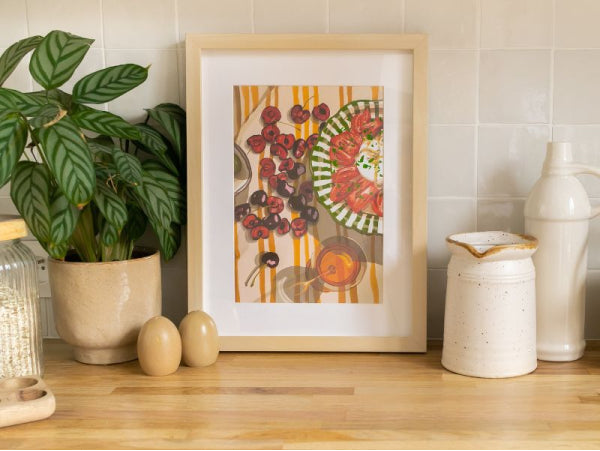 Coffret peinture au numéro - La Dolce Vita par Ananya Bhandari - Petit Pinceau