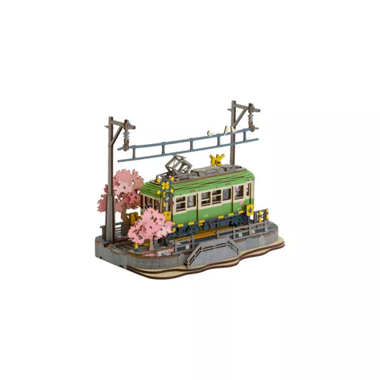 Kit de construction 3D en bois, Sakura Journey, Robotime