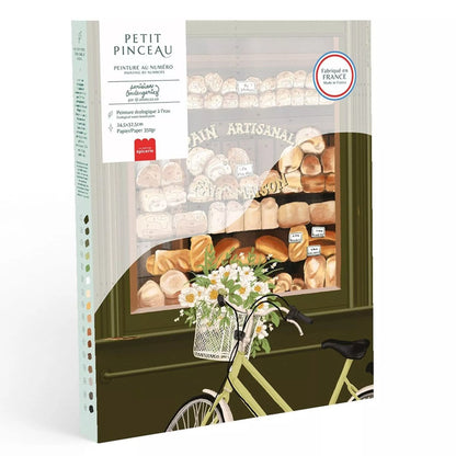 Coffret peinture au numéro -  Boulangeries Parisiennes par Ananya Bhandari - Petit Pinceau