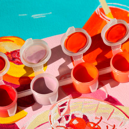 Coffret peinture au numéro - Summer Dreams par Sun Lee - Petit Pinceau