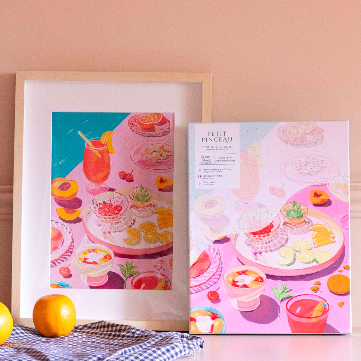 Coffret peinture au numéro - Summer Dreams par Sun Lee - Petit Pinceau