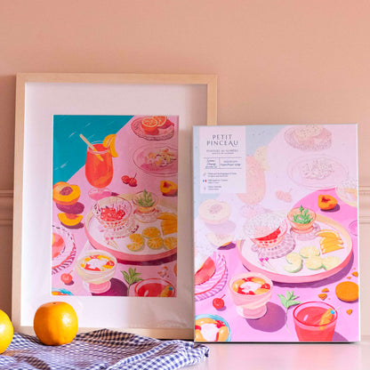 Coffret peinture au numéro - Summer Dreams par Sun Lee - Petit Pinceau