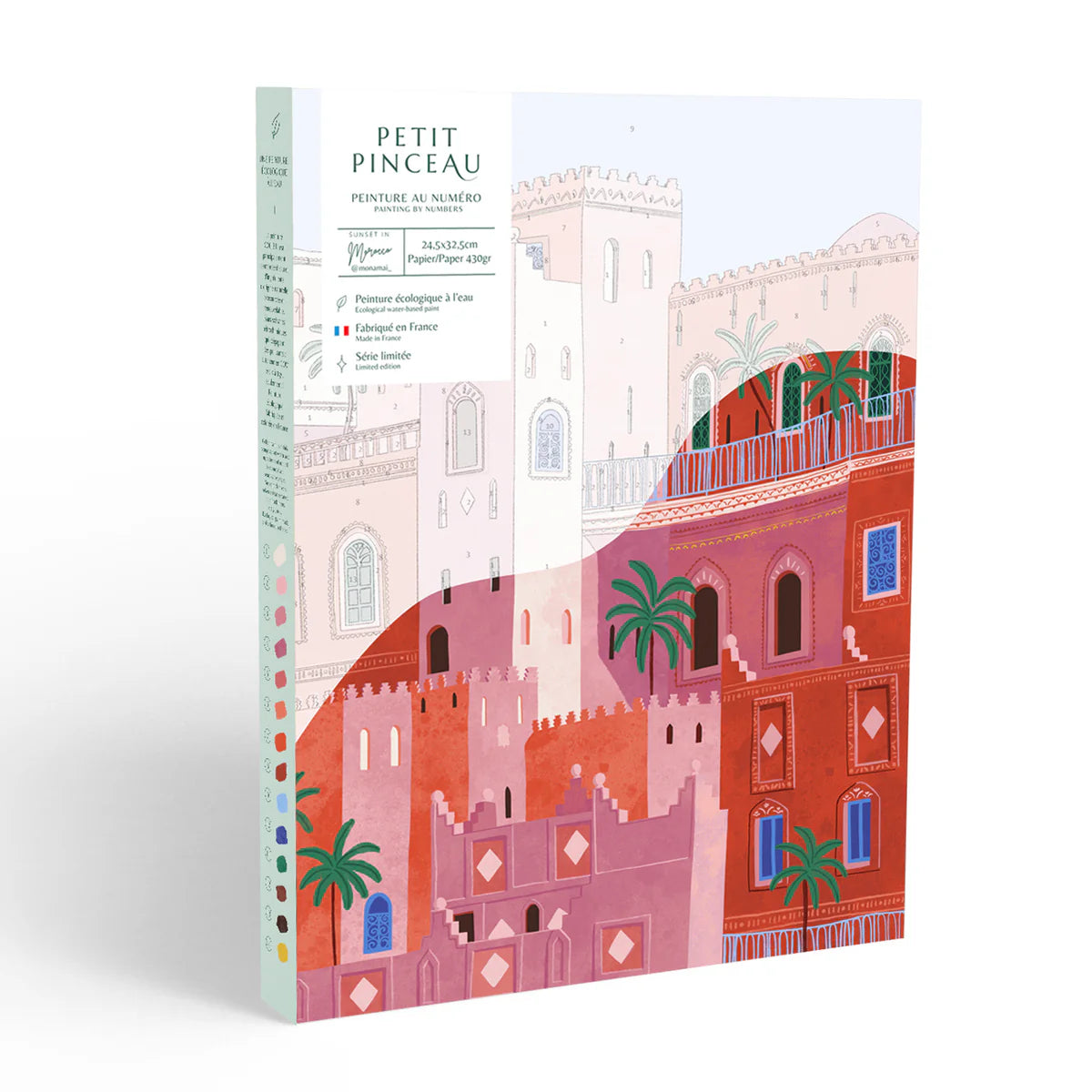 Kit peinture au numéro - Sunset in Morocco par Petit Pinceau